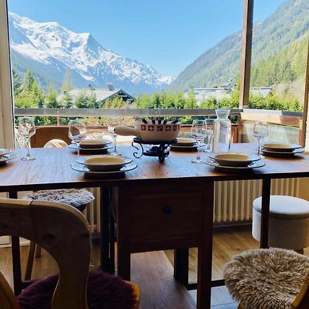 Charming Apt With Swimming Pool In Argentiere Шамоні Екстер'єр фото